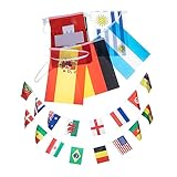Internationale wimpelbanner – die farbe ist sehr lebendig, geeignet für den außen- und innenbereich, foto-requisiten-wimpel