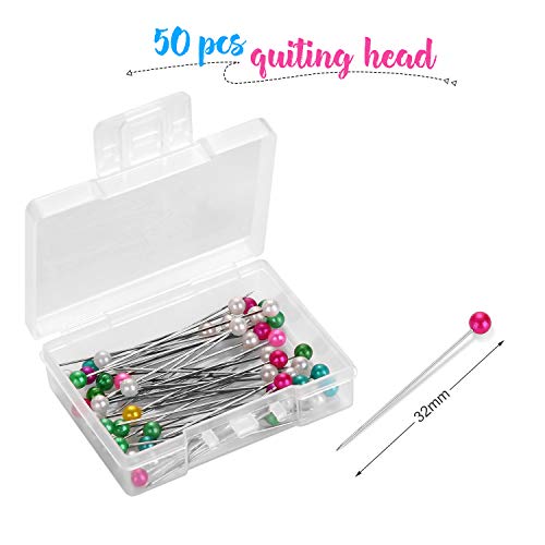 45Mm Rotary Cutter Tool Kit With Rotary Cutter, 12X18 Inch A3 Cutting Mat, Patchwork Ruler, 10 Fabric Clips, 50 Pins And 3 Spare Blades #TOP6