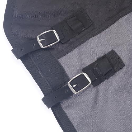 Couverture pluie pour cheval 1200D indéchirable imperméable extérieur 165cm - 5