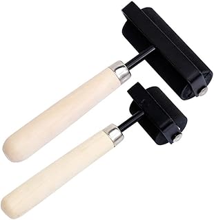 Tape Roller 2pcs Roller Pro Tools Paint Tools Wallpaper Tools Ink Stamping Tools Ink Roller for Printing Rubber Brayer Stamping Rollers Printing Rubber Rollers Ryle