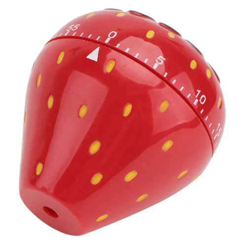 POPETPOP Temporizador Lindos Contadores De Alarma Administrador De Tiempo De Cocina Temporizante De La Casa Recordatorio De Cocina Acero Inoxidable Rojo
