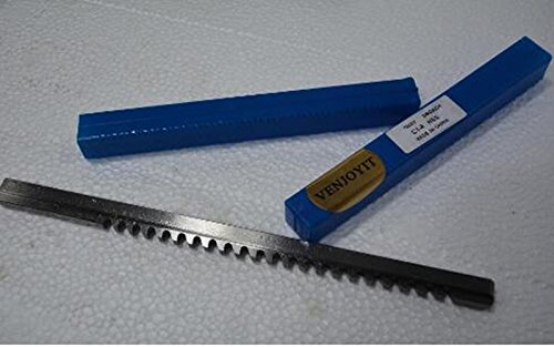BMGIANT HSS 6mm C1 Push-Type Keyway Broach Metric Size HSS Keyway Cutting Tool for CNC Metalworking