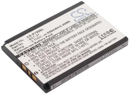 Replacement Battery for SONY ERICSSON W810i Z300a K510i BST-37 D750 D750i J100i J110a J110c J210i J220a J220c J220i J230c J230i K310a K310c K310i K510a