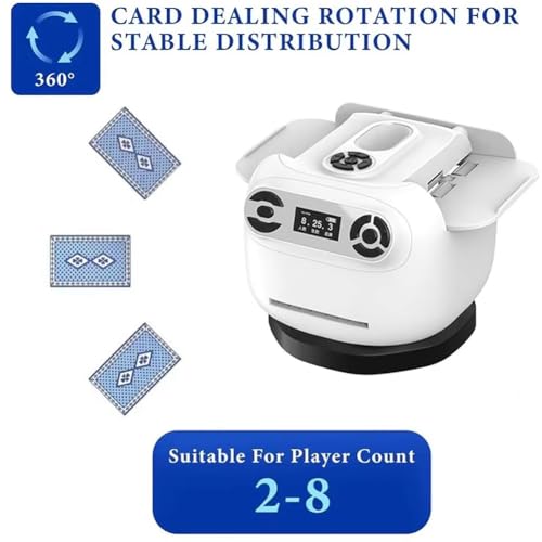 Machine de distribution et de mélange de cartes rechargeable avec 4 boutons - 4