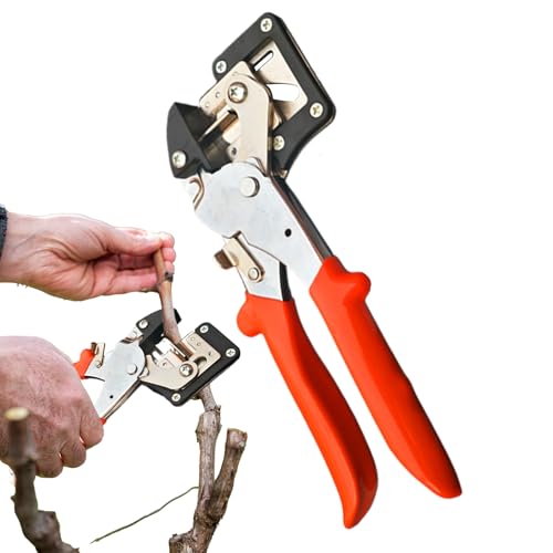 Outils D'élagage De Jardin,Lame Entmes 2 en 1 Pour - Outil De Coupe De Jardin Avec Poignée Ergonomique Pour La Taille Des Vignes Et Des Arbres Fruits