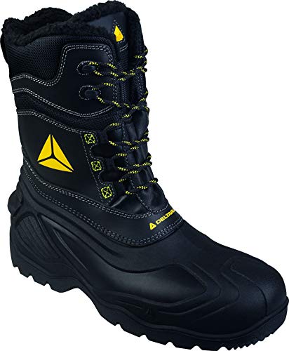 Delta Plus ESKIMSHNO38 - Botas de seguridad canadiense, 9, Negro, 5