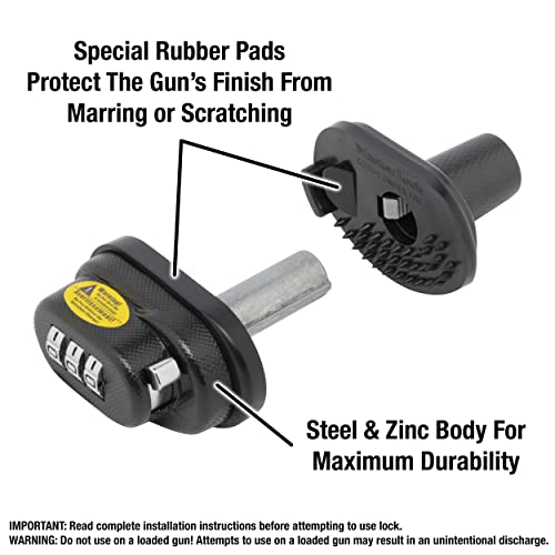 Master Lock 94Dspt Gun Trigger Lock, Set Your Own Combination , Black #TOP2