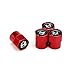 EVPRO Tire Valve Stem Caps 4 Pack Red Fit for Hyundai Accessories