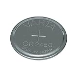  2x CR2450 / 6450 Knopfzelle 3V Batterie, 560mAh, Varta - Industrieware