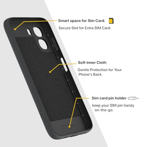 Image of Pikkme Back Cover for Oppo A6X 5G Camera Protection 3D Hexa Cube Design Silicone Protective Bumper Case (Grey)
