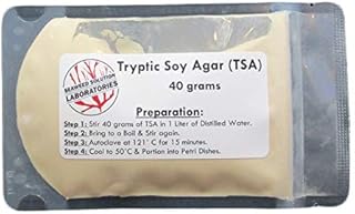 Trypticase (Tryptic) Soy Agar (TSA) - 40 Grams Dehydrated
