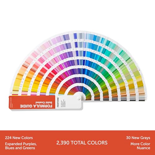 Pantone GP1601B Formula Guide – Beschichtete und unbeschichtete Farbfächer zur Farbreferenz in chromatischer Farbanordnung