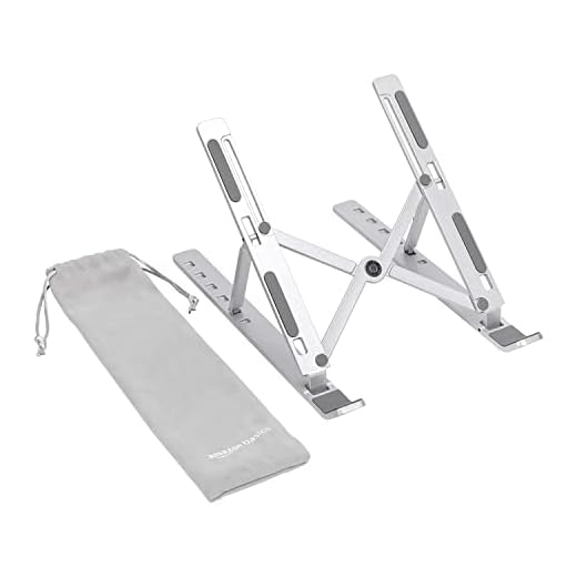 Soporte plegable ajustable con funda incluida