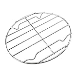 BIG BOOM® Heat Resistance Steel Wire BBQ Grate Grids Cooking Rack Round,25cm