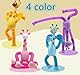 Teleskop Saugnapf Giraffe Dekompressionsspielzeug Saugnapf Giraffe Spielzeug Kinder/Baby, Teleskop Giraffes SensorischesSpielzeug, Telescopic Suction Cup Giraffe Toy, 4 Stück Pop Sensorik Spielzeug