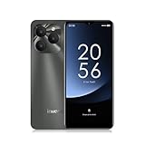 invens Halo 5 Smartphone ohne Vertrag, Dual-SIM 4G Android Günstig Handy, 6,52' HD+ Display, 5000mAh Akku, Octa Core, Gesichtserkennung, 7+64GB, 16MP+8MP Kamera, OTG, Schwarz