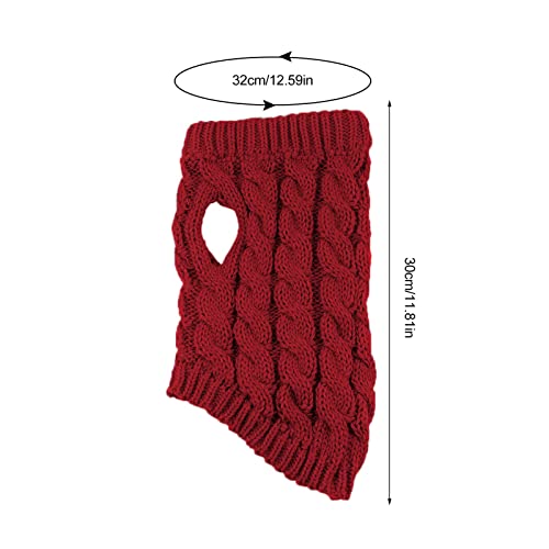inverno para cães - Camisolas gola alta para cães pequenos | Camisolas para cães tricô patchwork cão
