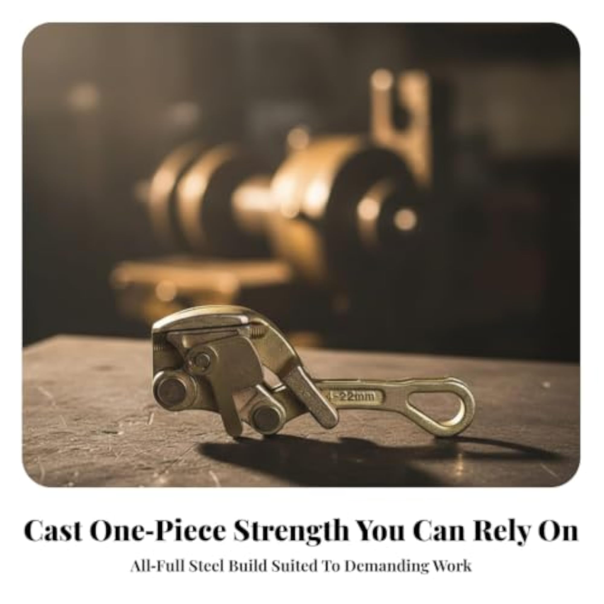 Self-Locking Cable Clamp Tool for Electricians
