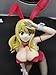 Zatanend Anime Figure 1/4 Lucy Heartfilia-Bunny Gril Ver. Action Figure Models Desktop Decoration Home Gift
