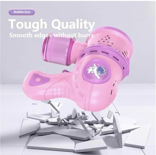 Image of Automatic Bubble Gun Toys for Kids 1Pc Bubble Machine Gun Game with 2 Liquid Bottle Leak Proof Gun for Boys & Girls Bubble Blower Outdoor & Indoor Playset Birthday Gift for Children