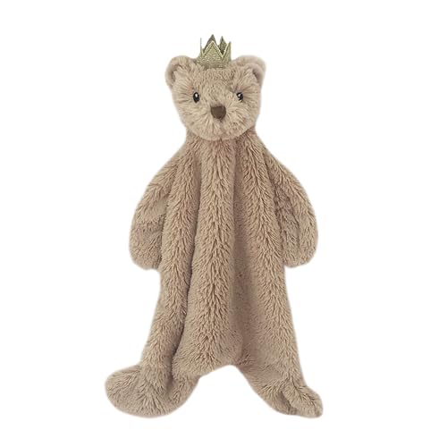 Image of MON AMI Prince Teddy Bear Plush Lovey | 15-Inch Soft Baby Security Blanket for Babies | Perfect for Comfort & Soothing | Perfect Newborn Essential for Birthdays & Baby Showers