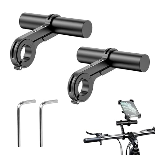 Fahrrad Lenker Extender, 2 Pcs Aluminiumlegierung Fahrrad Lenker...