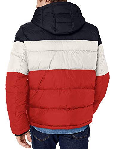 Image of Tommy Hilfiger Men's Down Alternative Hooded Puffer Jacket (Standard and Big & Tall)