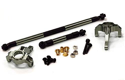 Integy RC Upgrades for Axial, HD Billet Machined Steering Blocks and Linkages for Axial SCX-10, Honcho & Dingo