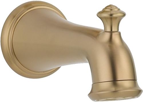 Delta Faucet RP34357CZ Victorian, Tub Spout - Pull-Up Diverter, Champagne Bronze