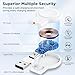 𝟐𝟎𝟐𝟓 𝐔𝐩𝐠𝐫𝐚𝐝𝐞 for Apple Watch Charger,Magnetic Portable iWatch Charger USB C&USB A Fast Wireless Charging Travel Watch Charger for iWatch Ultra2/Ultra/SE2/SE Series 10/9/8/7/6/5/4/3/2/1