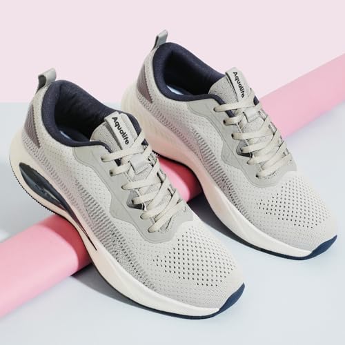 Image of Aqualite Trending OCEAN-07 Sports Walking Lightweight Shoes with Comfort Cushion & Lace-Up for Dailywear Shoes for Men