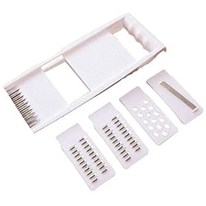 Youery 4-in-1 groentesnijder, keukenkaasrasp multifunctionele mandoline snijmachine dobbelmachine huishouden keuken…