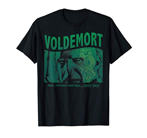 Harry Potter Voldemort Dark Magic Leaves Traces T-Shirt