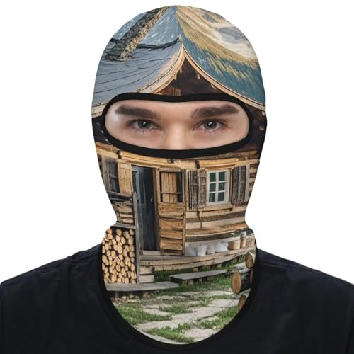 Balaclava Redonda para Hombres y Mujeres con Protección Solar Transpirable de Cobertura Total para Senderismo, Ciclismo, Correr y Conducir miniatura 1
