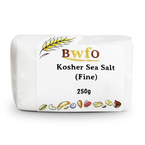 Buy Whole Foods Kosher Sea Salt (Fine) (250g)