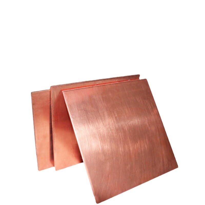 Flat Sheet Copper Sheet Thickness Copper Plate CNC Frame Model Mould DIY Construction Pad 0.5mm To 1.5mm X 100mm X 100mm T2 Square Materials (Size : 0.8mm, Color : 300x300mm - View #12