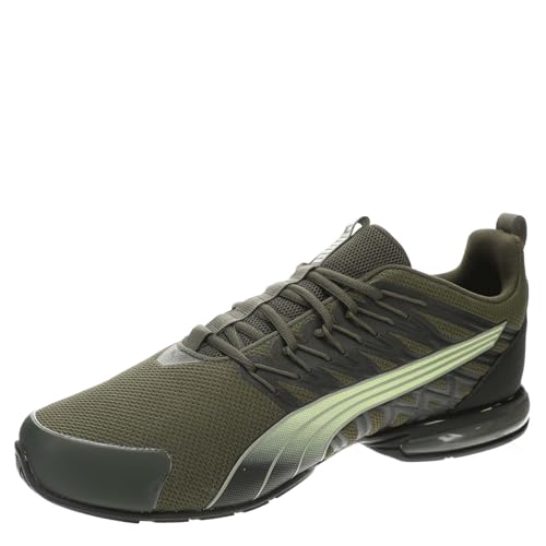 PUMA PUMA Voltaic Evo Men's Sneaker, 14 D(M) US, Dark Olive-Black
