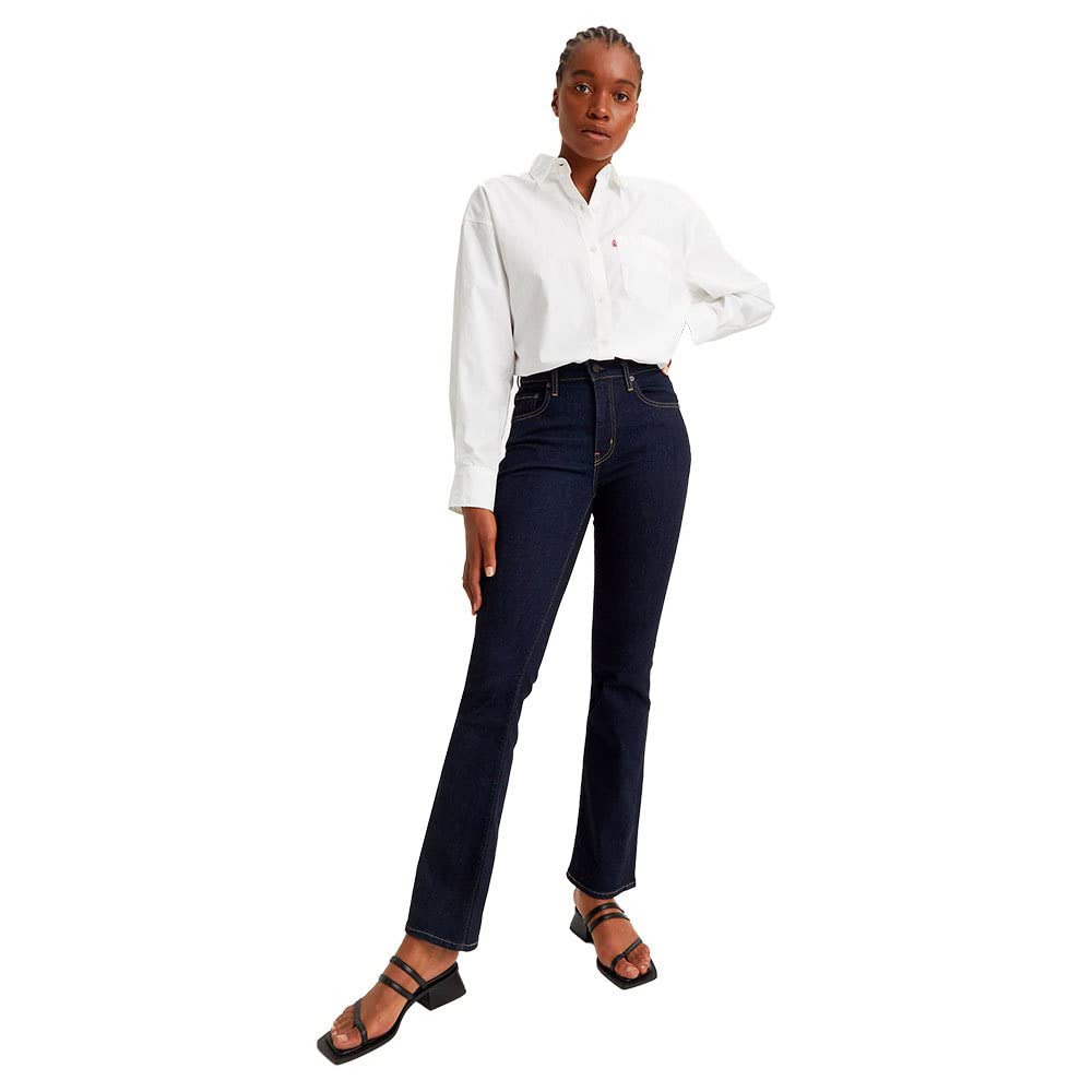 Levi's 725 High Rise Bootcut, Jeans Donna, Blu ( Blue Wave Rinse ), 25W / 30L