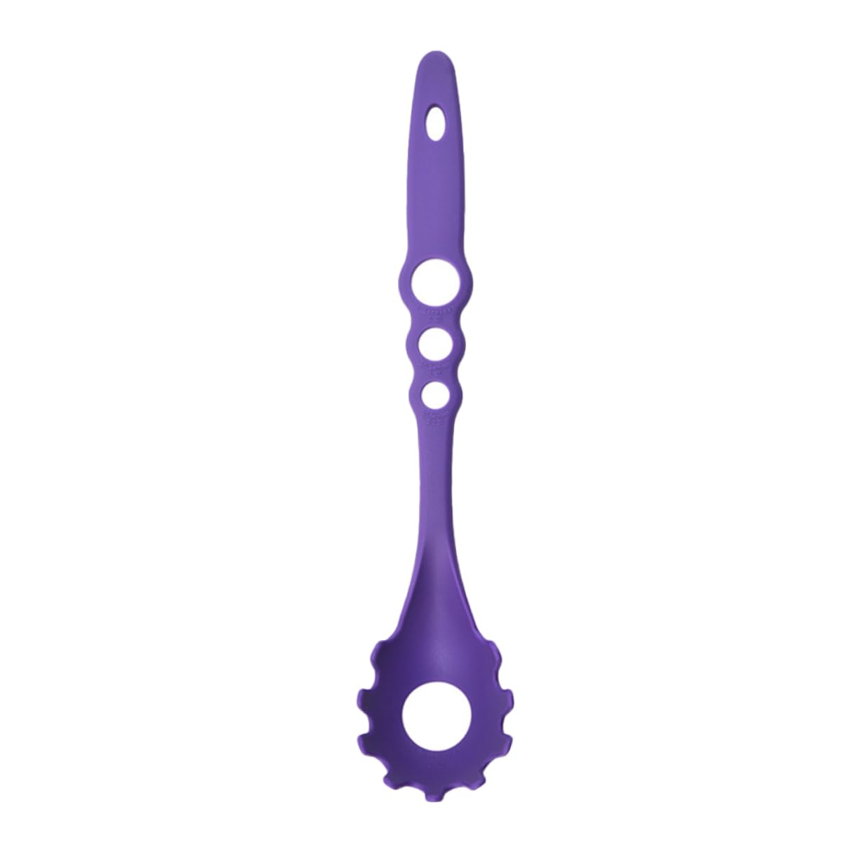 BRIGHTFUFU Scoop Spaghetti Strainer Kitchen Accessory Spaghetti Spoon Cooking Utensil Frying Strainer Spaghetti Ladle Spaghetti Fork Noodle Strainer Noodles Colander Noodle Ladle Nylon Purple