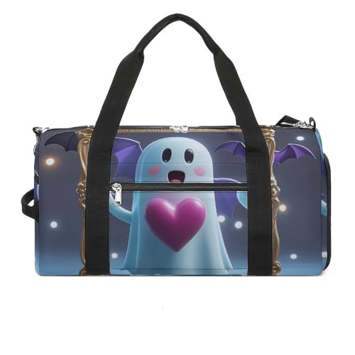 Sac de sport léger et blanc avec cadre photo pour séances de fitness
