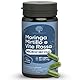 Mikrozirkulation Beine Ergänzung mit Heidelbeere & Roter Weinrebe – NEUE FORMEL – Lindert schwere Beine & fördert die Durchblutung – mit BIO-Moringa | 60 vegane Kapseln – RedMoringa