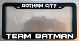 Holder for License Plate License Plate Holder for Gotham City Team for Batman Black License Plate Frame Holder for Car License Plate Model-GS-322