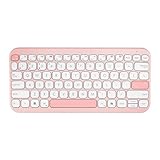 KW100 KEYBOARD/GN/GE/81 ASUS Marshmallow KW100 Clavier mécanique sans fil 2,4 GHz Bluetooth 5.0 avec hub de 1,6 mm Compact et ultra fin Ergonomique Silencieux avec moins de 50 dB Rose Clay
