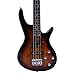 GLARRY Electric Bass Guitar Full Size 4 String Exquisite Stylish Bass with Power Line and Wrench Tool (sunburst)