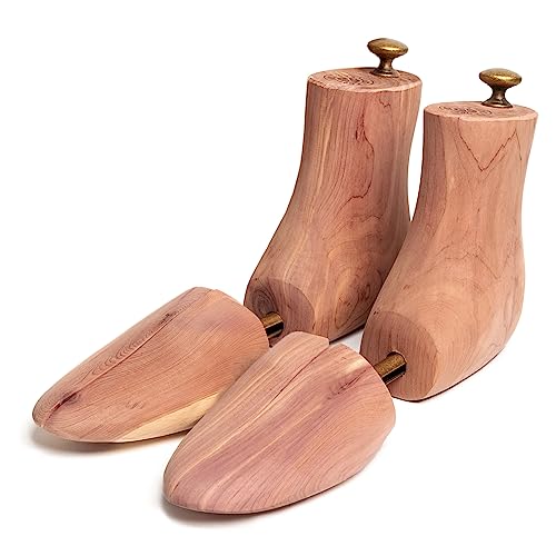 Cobbler's Choice Men's Cedar Boot Tree - All Natural Aromatic Cedar Wood - Premium Construction & Unbeatable Quality2