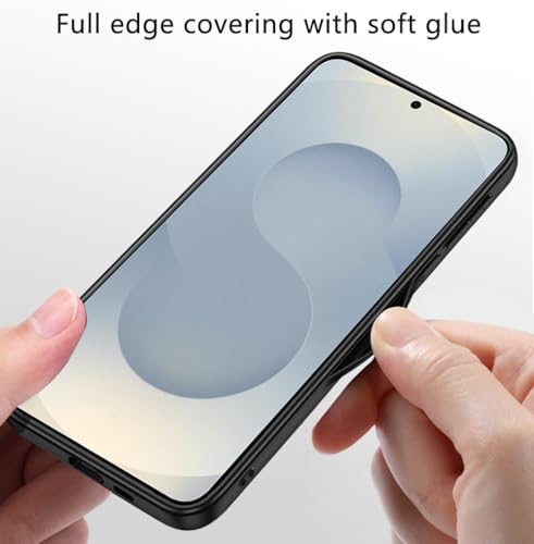 Duxsmei for Samsung Galaxy S25 Plus Case, TPU and Suede PU Leather Cover, Anti-Vibration Anti-Slip Ultralight Luxury Case for Samsung Galaxy S25 Plus 5G, for Men Women (Blue) by Duxsmei - Used condition - Image 14