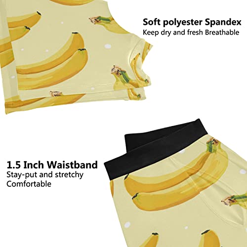 Bóxer para hombre de fruta elásticos Vnurnrn calzoncillos amarillos ropa interior cómoda 4