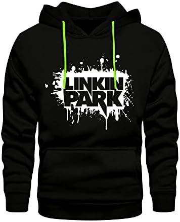 TeeWinkLatest & Stylish Linkin Park Design Unisex Printed Hooded Hoodies | Pullover Sweatshirts for Men & Women