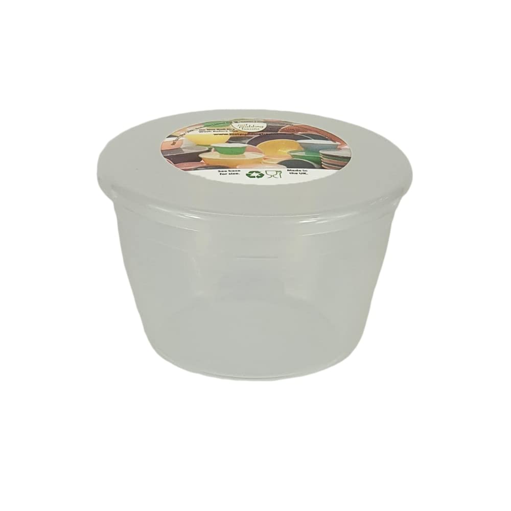 Just Pudding Basins Pudding Basin & Lid 0.5pt /280ml Clear