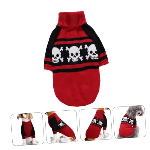 Disfraz Halloween para perro talla L color rojo miniatura 7